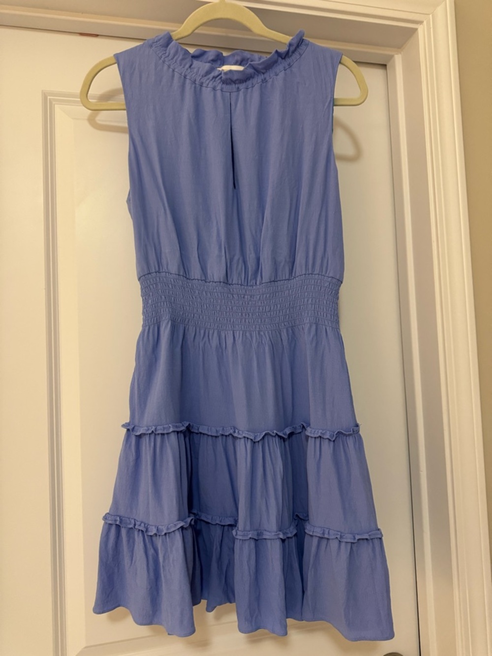 Sail to Sable smocked waist ruffle dress